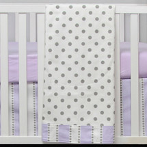 LILAC Baby Crib Blanket
