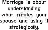 Strategic Marriage