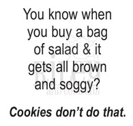 Cookies don't do that