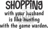Shopping with your husband