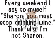 I'm not Sharon