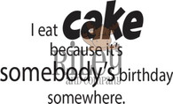 I Eat Cake