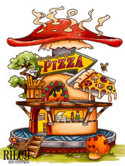 Urban Chic Business District - Pizza Shoppe