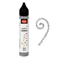 Glitter Pen - Silver