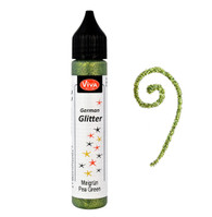 Glitter Pen - Pea Green