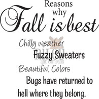 Reasons why fall is best