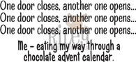 Eating my way through the advent calendar