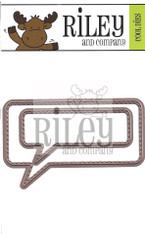 Word Bubble Die Set - Rectangles (set of 2)