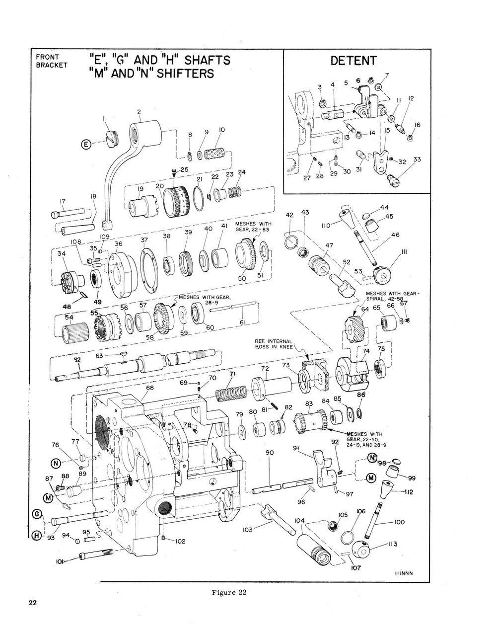 Cincinnati Cintimill 203 205 Model Dh Instruction Repair Parts