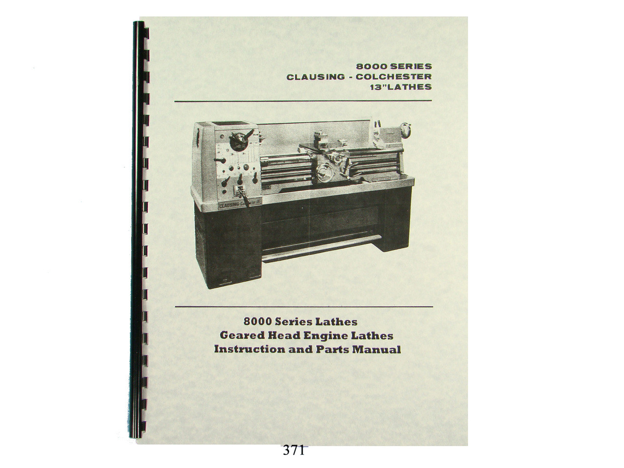 Cincinnati Milling Machine Models 2l And 2mh Service And Parts List Manual 31 Isp Paris