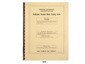 Sears Craftsman 6" Metal Lathe 101.07301 Operation and Parts List Manual  Cover