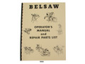 Foley Belsaw Model 1200 Saw Filer Operators Manual & Repair Parts List Cover