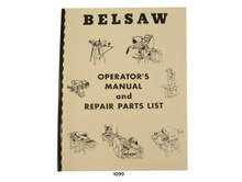 Foley Belsaw Model 1200 Saw Filer Operators Manual & Repair Parts List Cover