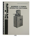 Di-Acro #2 Power Operated Notcher Operator & Instruction Manual  #1488