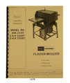 Sears Craftsman Planer Molder 306.2339, 306.23397, 306.23387 Owners Manual #1478