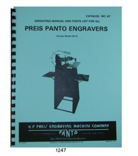 Preis Panto Engravers Cover 1247