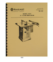 Rockwell Delta Table Saw 890