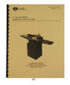 Rockwell 8" Long Bed Jointer Operator & Parts Manual #851