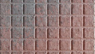 CobbleStone Square 16x16 Red/Charcoal