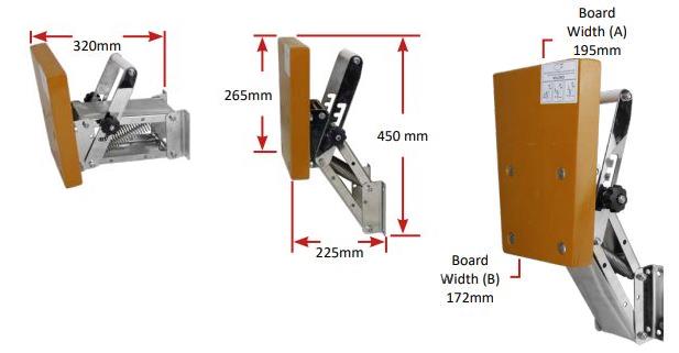 Stainless Steel Outboard Motor Bracket