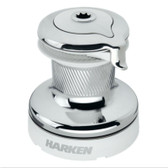 Harken HARKEN Radial Self-Tailing Winch - Chrome, White, 3 Speed