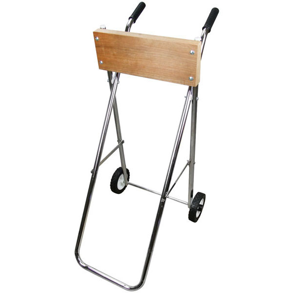 Folding Outboard Motor Trolley 304G Stainless Steel Boat Warehouse