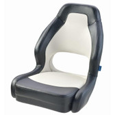 Vetus Driver Boat Seat - White/Black