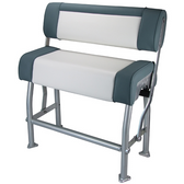 Relaxn Centre Console Flip-Back Seat Grey/White