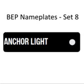 BEP Nameplates for Circuit Identification - Set 8