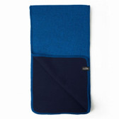 Gill Knit Fleece Scarf - Blue