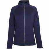 Gill Women's Knit Fleece Jacket - Navy