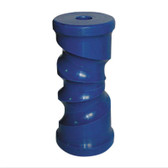 Rollers - Hard Blue Polyethylene - Self Centre Hard