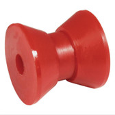 Rollers - Soft Red Polyethylene - Bow
