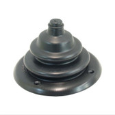 Motor Well Boot - Rubber, Black PVC, 65mm 