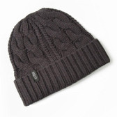 Gill Cable Knit Beanie - Graphite