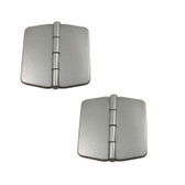 Marine Town Covered Hinges - Stainless Steel - 74mm (Pair)