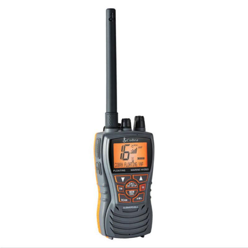 Cobra Marine Handheld VHF Radio Floating (118102) The Boat Warehouse