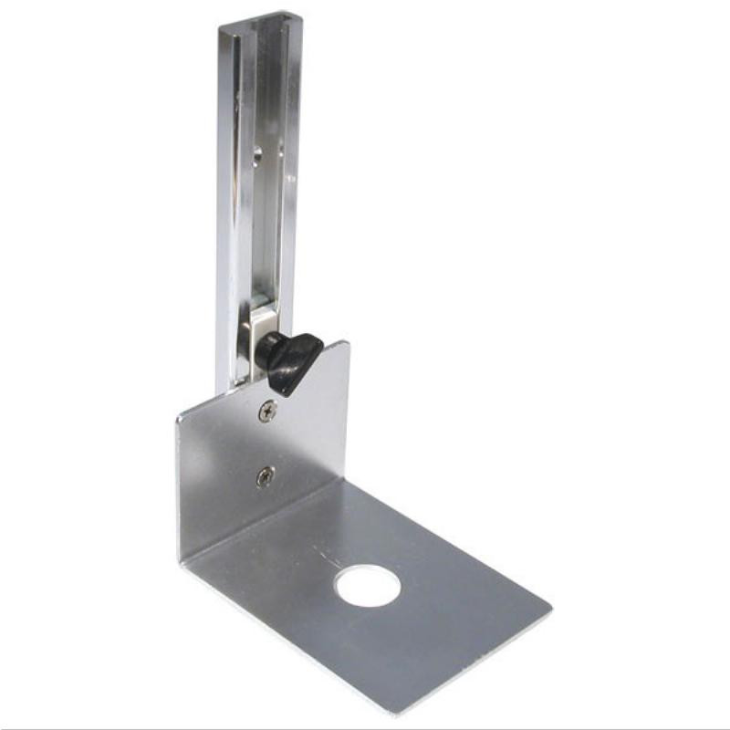 Sliding Transducer Brackets Alloy, Angled (192667) The Boat Warehouse