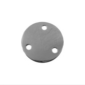 Round Bases – External Fastening, Stainless Steel