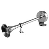 Deluxe stainless steel surface mounting trumpet