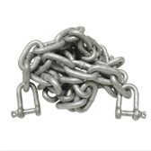 BLA Anchor Chain with Shackles - Galvanised - 8mm Chain Diameter