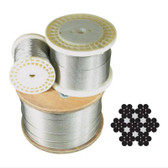 7 x 7 Wire Rope - 316 Grade Stainless Steel