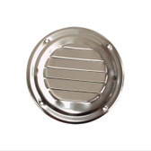 Louvre Vent - Stainless Steel Round