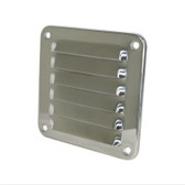 Louvre Vent - Stainless Steel Rolled Edge