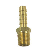 Brass Tail For Sierra 21 Micron Fuel Filters, 1/4" NPT, 8mm Hose