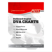 CDI Electronics Outboard Ignition Laminated DVA Chart - Tools & Test Equipment