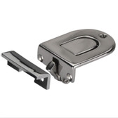 Latch Flush Pull Button - Stainless Steel