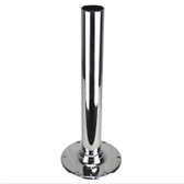 RELAXN Fixed Height Seat Pedestal - Stainless Steel