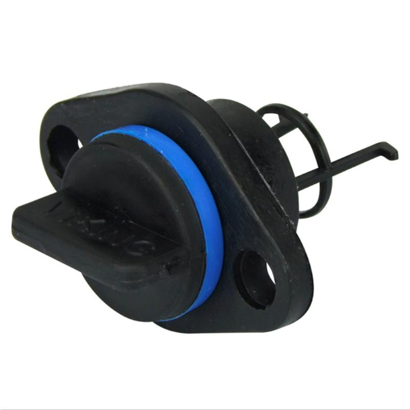 Plastic Drain Plug Complete Blue Washer (23144B) The Boat Warehouse