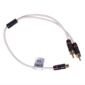 Fusion RCA Splitter Cable Female to Dual Male